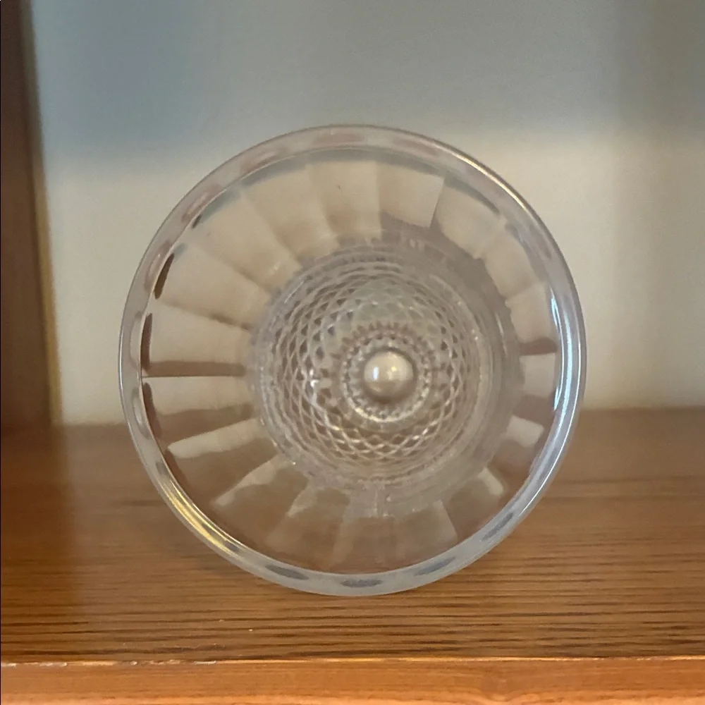 Clear Glass Decorative Vase - Elegant Home Accent